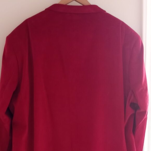 'LINEA UOMO' Corduroy Jacket Size 58L NWOT - Picture 11 of 15